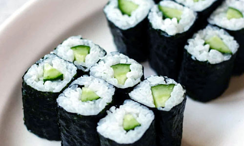 Cucumber Sushi Plate Classic